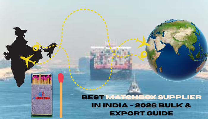 The Ultimate 2026 Guide to Choosing the Best Matchbox Supplier in India for Bulk & Export Orders