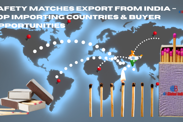 Safety Matches Export from India – Top Importing Countries & Buyer Opportunities