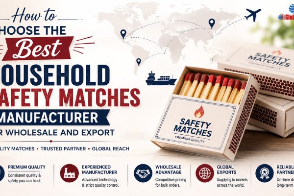 How to Choose the Best Household Safety Matches Manufacturer for Wholesale and Export