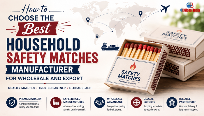 How to Choose the Best Household Safety Matches Manufacturer for Wholesale and Export